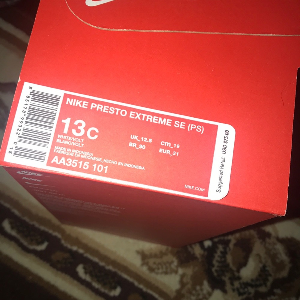 Brand new nike prestos